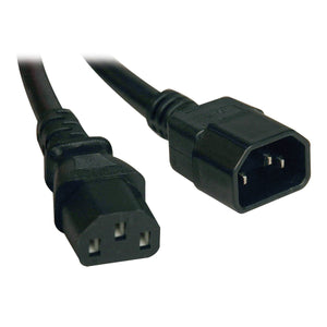 1ft 14awg Power Cord Heavy Duty C13-C14