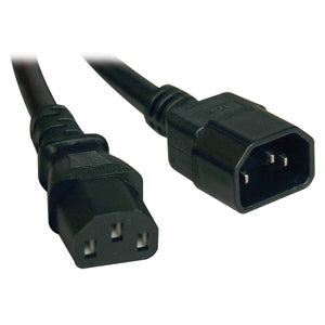 Computer Power Extension Cord 13a, 16awg (Iec-320-C14 to Iec-320-C13) 3-Ft. (P004-003-13A)