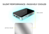 ZOTAC ZBOX pico PI335-GK Mini PC Fanless Passively Cooled, ZBOX-PI335-GK-W2C