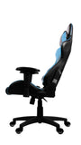 AROZZI VERONA-V2-BL Advanced Racing Style Gaming Chair with High Backrest, Recliner, Swivel, Tilt, Rocker and Seat Height Adjustment, Lumbar and Headrest Pillows Included, Blue