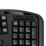 SMK-Link VP3827-TAA Ergonomic Keyboard with CAC Reader