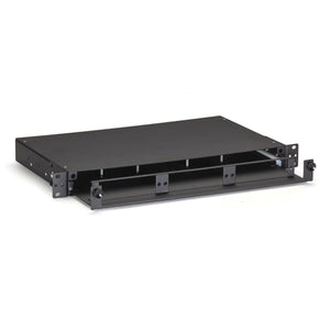 Rackmount Fiber Shelf with Pull-Out Tray - 1U