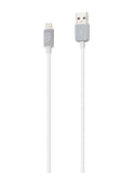 iStore Apple Certified Lightning Sync/Charge Cable, 3.3 Feet, White and Grey (ACC96105CAI)