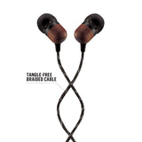 Marley EM-JE041-SB Smile Jamaica in-Ear with Mic, Headphones - Black