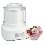 Cuisinart ICE-21C Frozen Yogurt, Ice Cream and Sorbet Maker, White, Medium