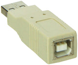 StarTech.com GCUSBABMF USB A to USB B Gender Changer M/F