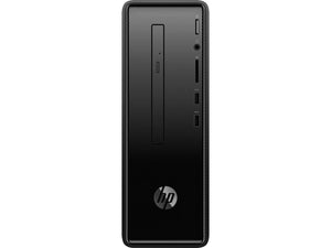 HP Slimline Desktop (AMD Dual-Core A9-9425, 8GB DDR4, 2TB HD, DVD Writer, Windows 10 Home, Black) 290-a0029