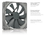 Noctua NF-P14s redux-1200, High Performance Cooling Fan, 3-Pin, 1200 RPM (140mm, Grey)