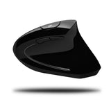 Adesso Vertical Ergonomic Illuminated Optical 6-Button 2.4 GHz RF Wireless Mouse - Right Hand Orientation (iMouseE10)