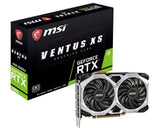 MSI Gaming GeForce RTX 2060 6GB GDRR6 192-bit HDMI/DP Ray Tracing Turing Architecture VR Ready Graphics Card