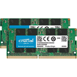 Crucial 8GB Single DDR4 2666 MT/s (PC4-21300) SR x8 SODIMM 260-Pin Memory