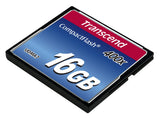 Transcend 400X-16 GB Compact Flash Memory Card TS16GCF400 (Blue)