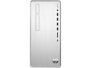 HP Pavilion Desktop (AMD Ryzen 3 3200G with Radeon Vega 8, 8GB, 256GB SSD, DVD Writer, Windows 10 Home, Silver) TP01-0109