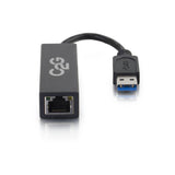 C2G 39700 USB 3.0 to Gigabit Ethernet Network Adapter, Black