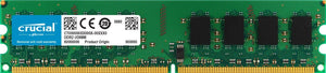 Crucial Technology 1 GB 24-Pin DIMM DR2 PC2-53 Memory Module (CT12864AA667)