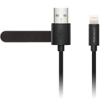 MACALLY Lightning to USB Cable 10-Feet Retail Packaging