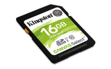 Kingston 16GB SDHC Canvas Select 80R CL10 UHS-I