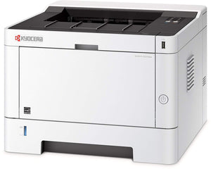 Kyocera 1102RW2US0 ECOSYS P2235dw Monochrome Network Laser Printer, 37 ppm B&W, 600 x 600 DPI Up To Fine 1200 DPI, Standard Stackless Duplex, Wireless and Wi-Fi Direct Capability, 256 MB Memory