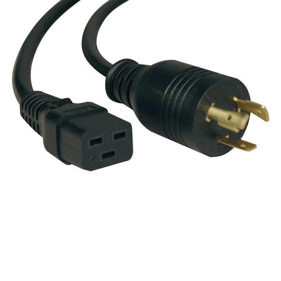 Tripp Lite P045-010 AC 10 -Feet Power Cord C19/Locking L5-20, 125V,20A,12Awg SJT