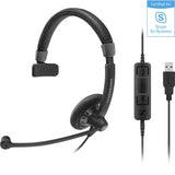 Sennheiser SC 45 USB MS MONAURAL HEADSET