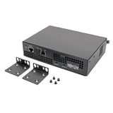 Tripp Lite Single Phase Switched Mini PDU, 100/120/127V, Remote LX Platform Interface, 6 ft. Cord, 0U, TAA (PDU15NETLX)