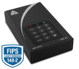 Apricorn Aegis Desktop 4 TB FIPS 140-2 Validated 256-Bit Encrypted Hard Drive (ADT-3PL256F-4000)