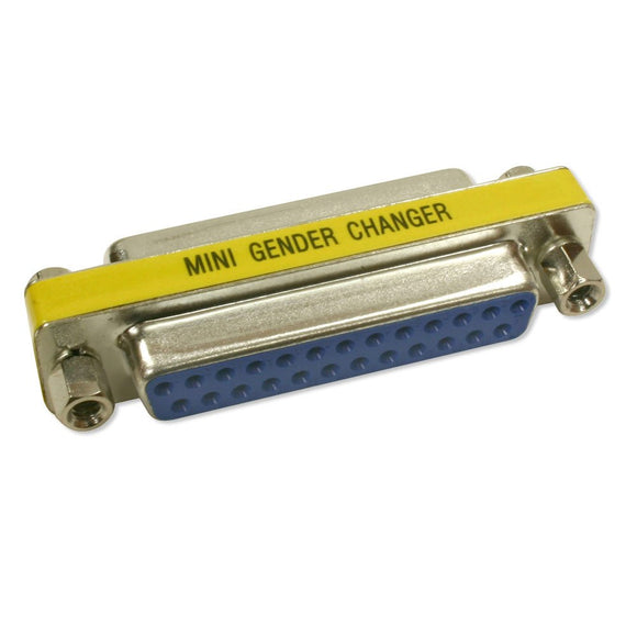 DB25 F/F Mini Gender Changer