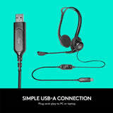 Logitech 960 USB Computer Headset