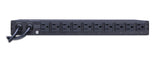 CyberPower PDU15M10AT Metered ATS PDU, 100-120V/15A, 10 Outlets, 1U Rackmount