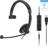 Sennheiser SC 45 USB MS MONAURAL HEADSET