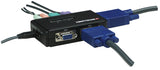 2 Port KVM Switch w/ PS2, Audio Support