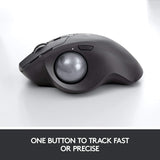 Logitech® MX ERGO Advanced Wireless Trackball for Windows PC and Mac (910-005177)