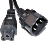 Tripp Lite P014-006) 6-Feet 18AWG Power Cord, C14 to C5 (Black)