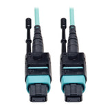 1m Fiber MTP/Mpo 40gbe Om3 Plenum Aqua 50/125 Patch Cable