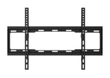 Promounts Flat Low Profile TV Wall Mount Bracket for 42-80" TVs up to 100 lbs, VESA up to 600x400 with Bubble Level (FF64), Black