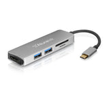 Aluratek (AUMC0302F) USB Type-C Multimedia Hub & Card Reader with HDMI