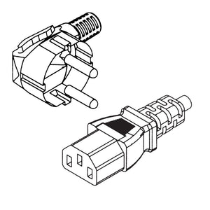 BlueDiamond KC-015/KC-003 European AC Power Cord, 6 ft