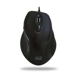 Adesso iMouse G2 - USB Ergonomic Optical Mouse Adjustable DPI Internet Navigational B