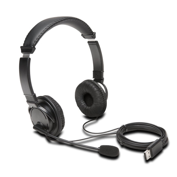 Kensington USB Hi-Fi Headphones with Microphone (K97601WW)