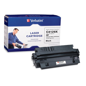 Verbatim Remanufactured Toner Cartridge Replacement for HP C4129X (Black)