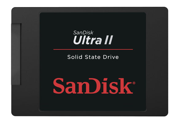 SanDisk Ultra II 480GB SATA III 2.5-Inch 7mm Height Solid State Drive (SSD) with Read Up To 550MB/s- SDSSDHII-480G-G25