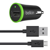 Belkin Car Charger with 4-Foot Micro USB ChargeSync Cable, 2.1 AMP / 10 Watt (Compatible with Amazon Fire Phone, all Kindle and Kindle Fire Models)