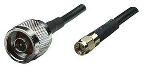 Manhattan 10 -Feet Antenna Cable, N-Type Male/RP-SMA Male, RG-58 (522144)