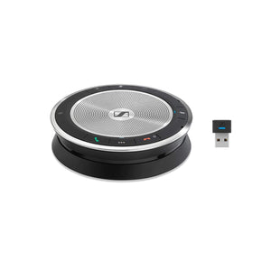 Sennheiser SP 30+ (508346) Sound-Enhanced, Wired or Wireless Speakerphone | Desk, Mobile Phone & Softphone or PC Connection | Unified Communications Optimized