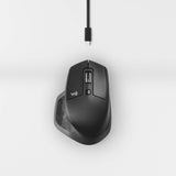 Logitech MX Anywhere 2S Wireless Mobile Mouse with Cross-Computer Control for Mac and Windows (Light Grey)