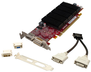 VisionTek Radeon 7350 SFF 1GB DDR3 3M DMS59 with 2X Dvi-I to VGA Adapter Graphics Card-900607