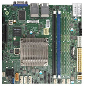 Supermicro Motherboard MBD-A2SDI-2C-HLN4F-O Intel Atom Mini-ITX PCIE SATA USB Brown Box