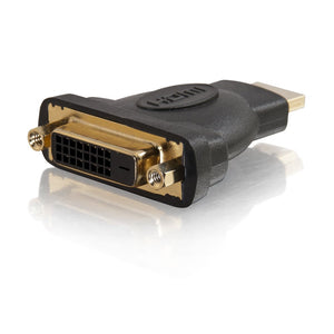 C2G 40745 Velocity DVI-D Female to HDMI Male Inline Adapter, Black