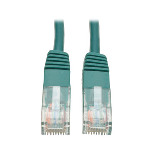 Tripp Lite N002-005-GN 5 Feet Cat5e 350MHz Molded Patch Cable RJ45M/M (Green)