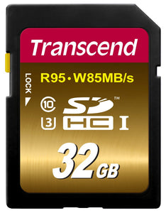 Transcend 32 GB High Speed 10 UHS Flash Memory Card (TS32GSDU3X)